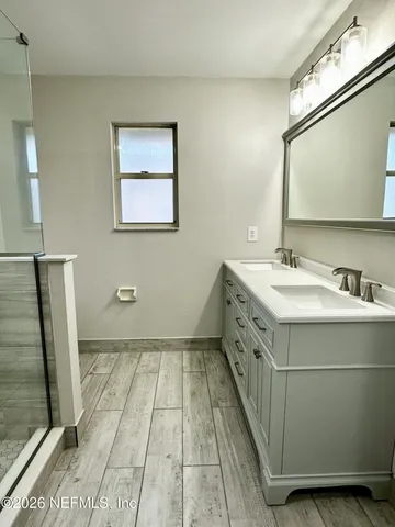 a view of a walk in closet