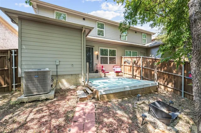 a view front of house with outdoor seating
