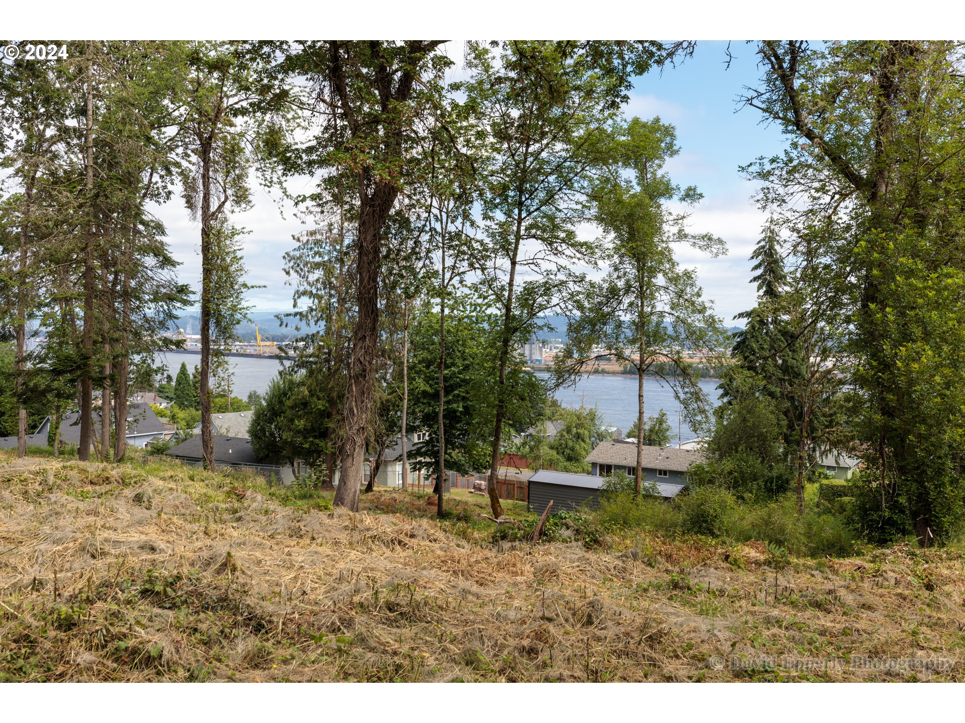 East E Street Rainier, OR 97048 - Photo 7 of 10 a backyard of a house with a barn