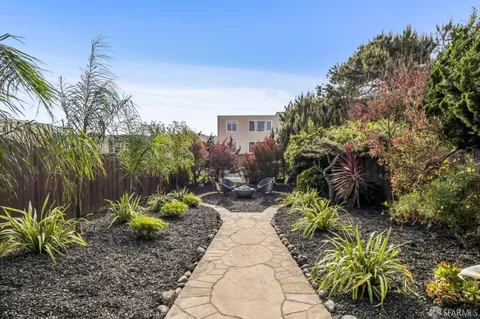 a view of an ocean and a beach
