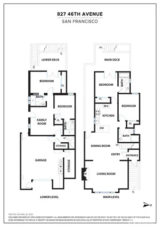 $1,795,000 | 827 46th Avenue, San Francisco, CA 94121