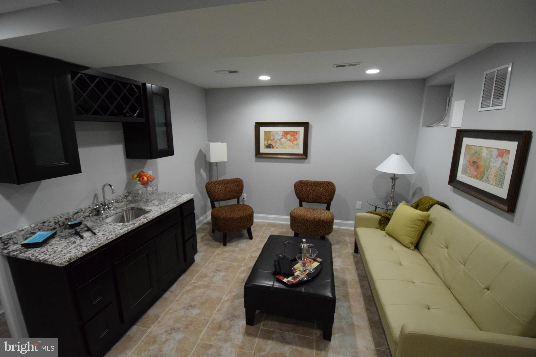 1930 First Street Northeast Washington, DC 20002 - Photo 20 of 28 Basement Wet Bar/Lounge