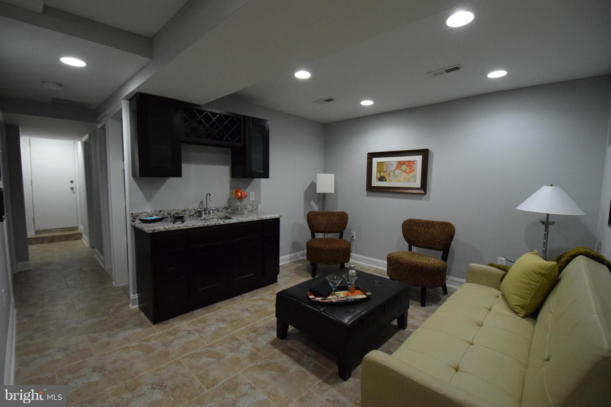 1930 First Street Northeast Washington, DC 20002 - Photo 22 of 28 Basement Wet Bar/Lounge