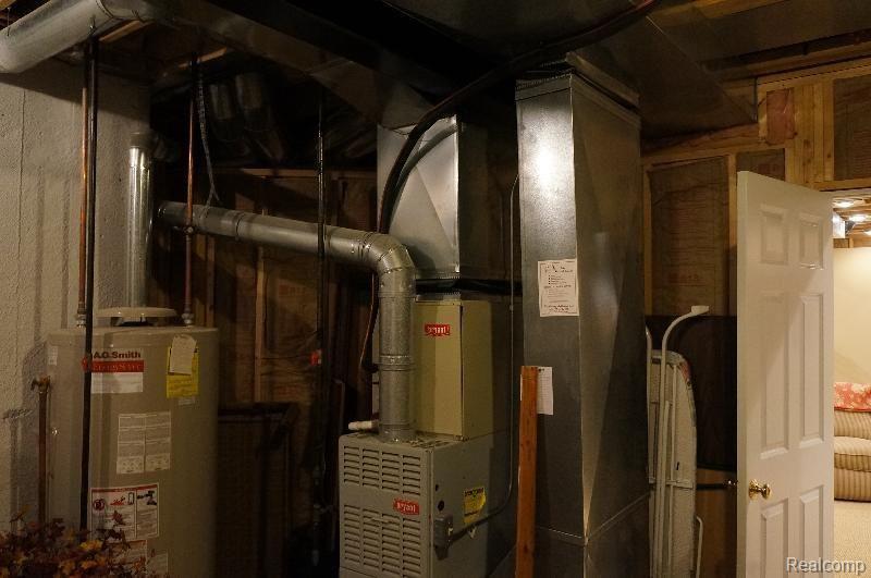 6872 General Squier Road Almont, MI 48003 - Photo 38 of 57 basement furnace room