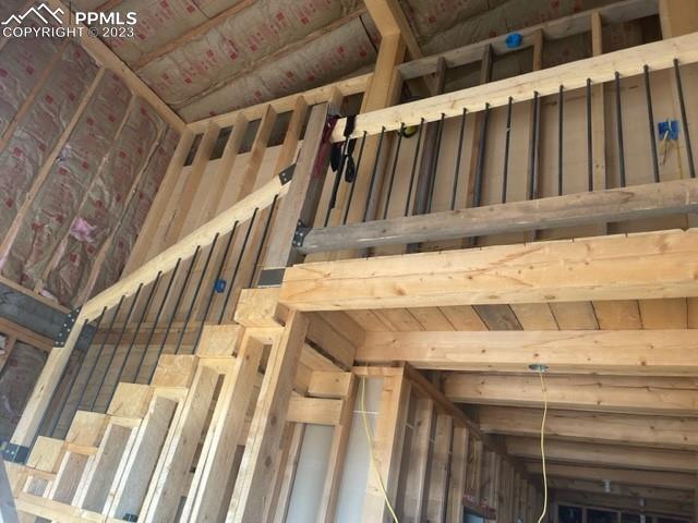 Lot 1 Avondale Road Blanca, CO 81123 - Photo 11 of 49 a view of wooden staircase