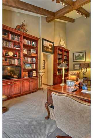 5259 La Glorieta Rancho Santa Fe, CA 92067 - Photo 15 of 25 Great office with bathroom and French doors to a patio. Would work as a bedroom - just add a closet or armoire!