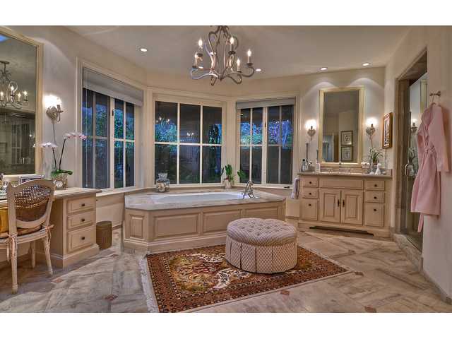 5259 La Glorieta Rancho Santa Fe, CA 92067 - Photo 18 of 25 Luxurious his & her master bathrooms