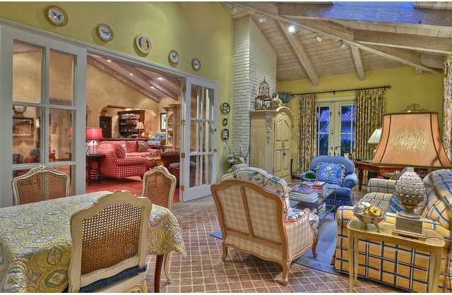 5259 La Glorieta Rancho Santa Fe, CA 92067 - Photo 8 of 25 Sun room addition set up as a second office/den.