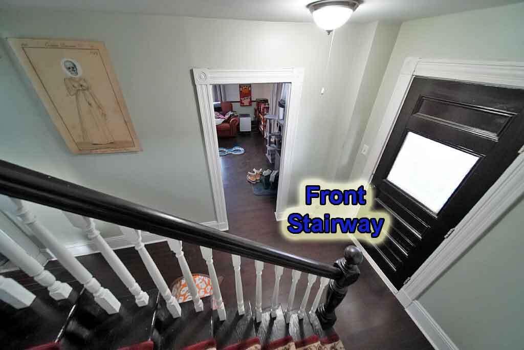 111 Currie Road Smyrna, ME 04780 - Photo 30 of 101 front-hall-stairway