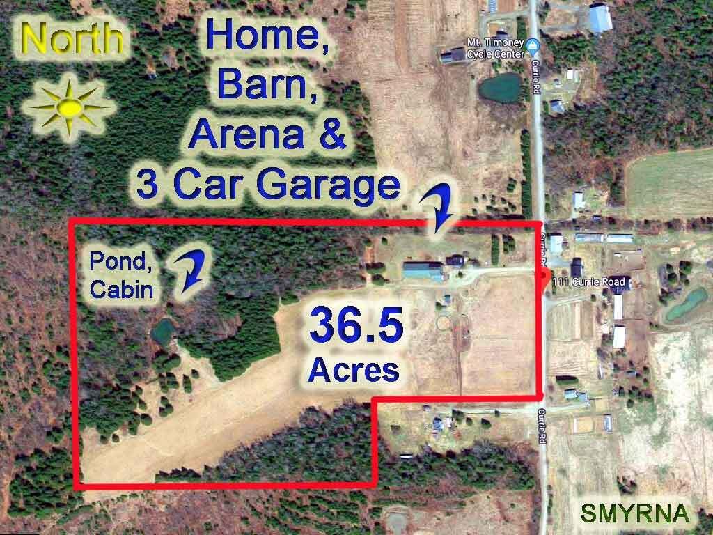 111 Currie Road Smyrna, ME 04780 - Photo 3 of 98 111-currie-rd-aerial-summer