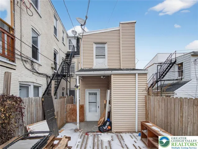 a view of a house with a sink