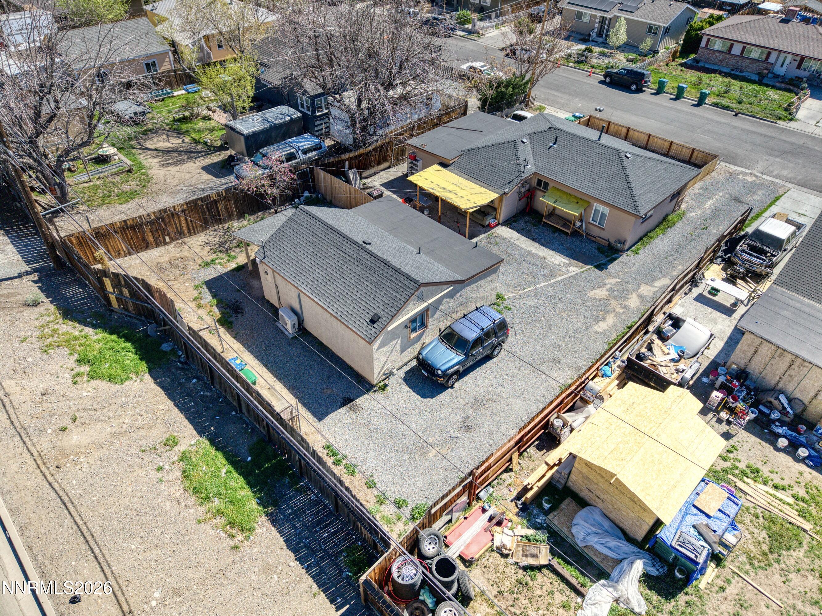 1939 Wilder Street Reno, NV 89512 - Photo 18 of 28 an aerial view of a house with a garden