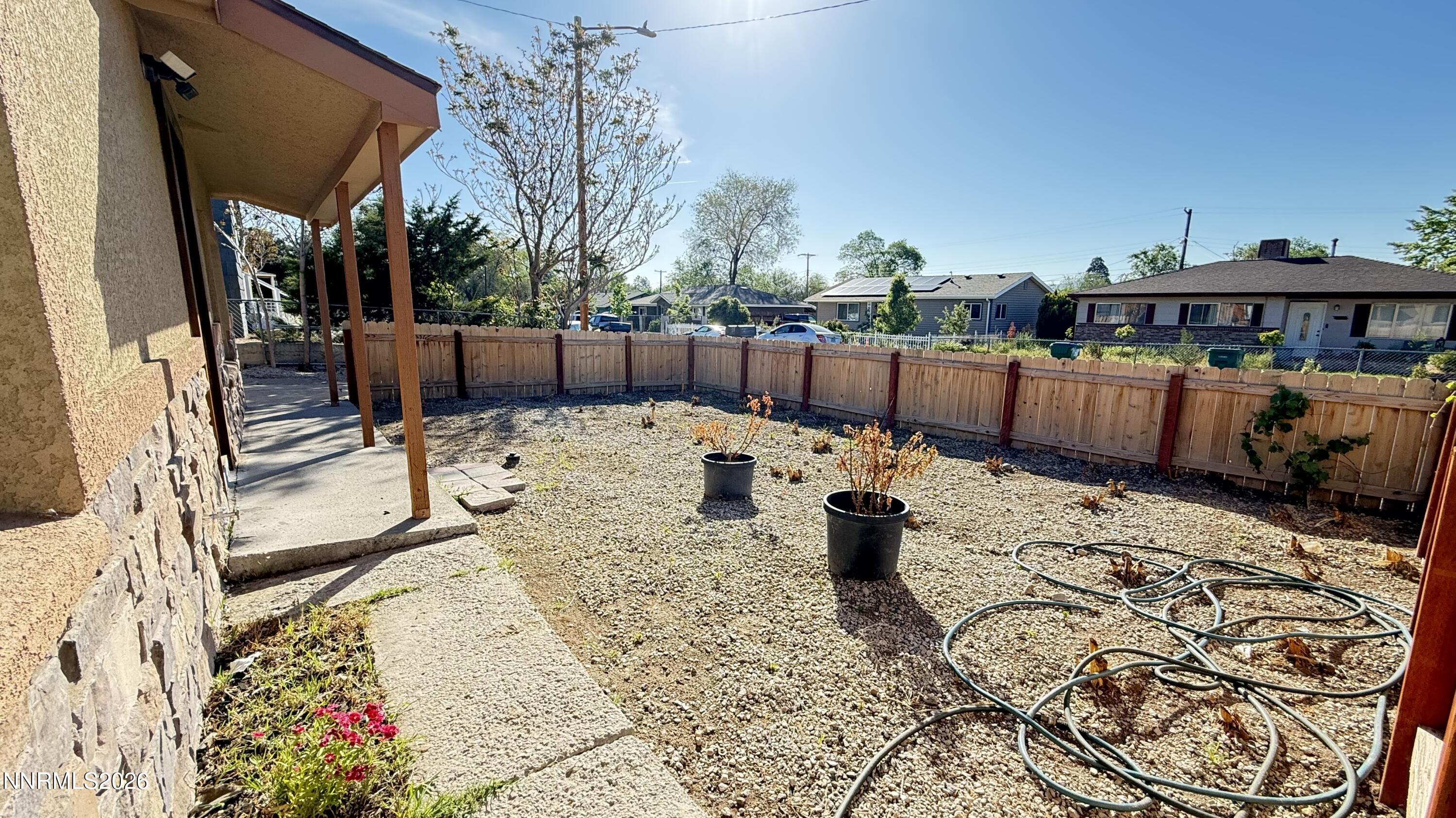 1939 Wilder Street Reno, NV 89512 - Photo 4 of 28 a view of a backyard with sitting area