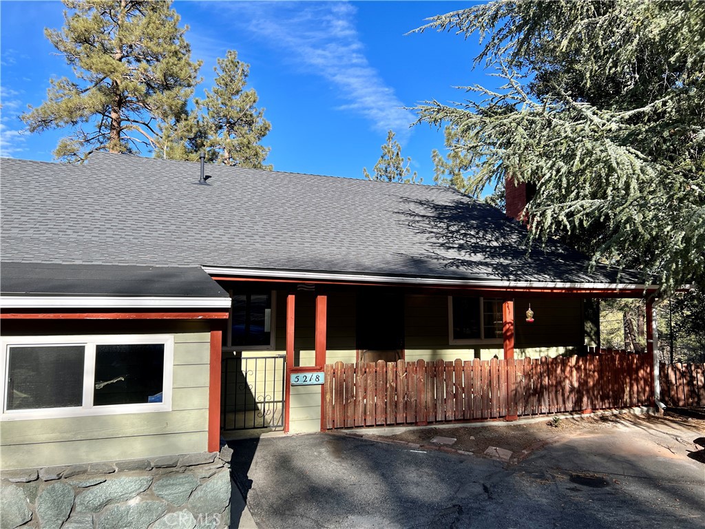 5218 Desert View Drive Wrightwood, CA 92397 - Photo 46 of 50 Covered front porch & plenty of parking