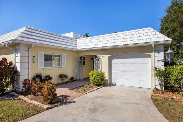 a view of a lake with building in front of it