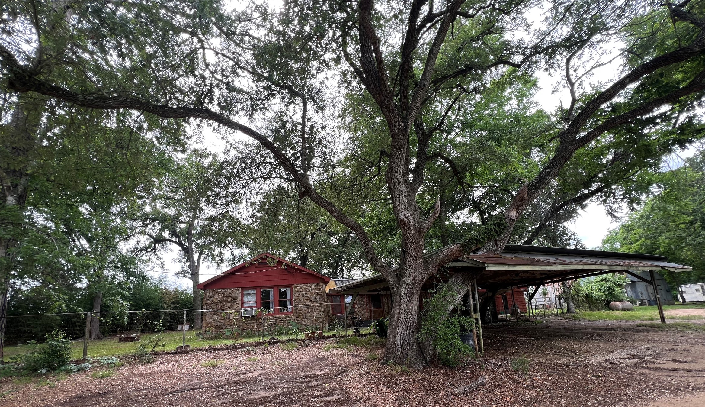 22606 Farm To Market 359 Hempstead, TX 77445 - Photo 13 of 26 Beautiful shade trees with covered parking.