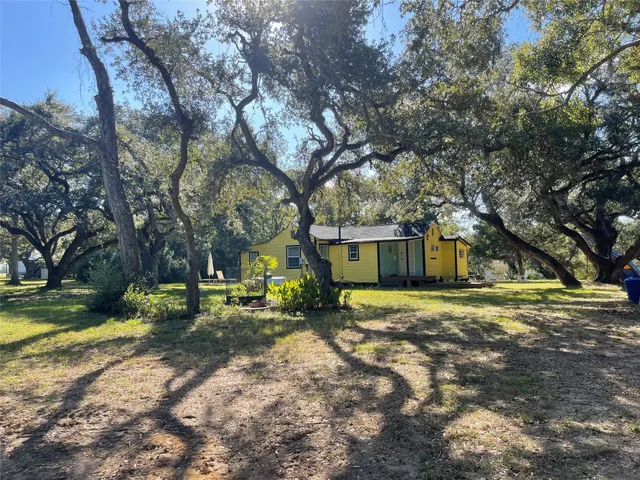 a house that has a tree in front of it