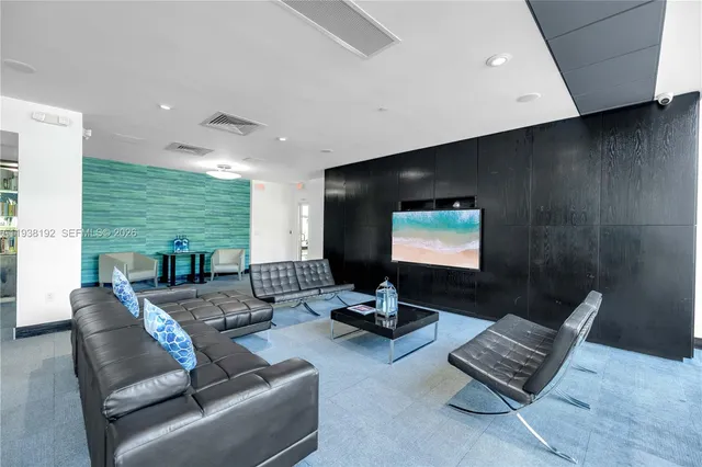 a outdoor living space with furniture and window