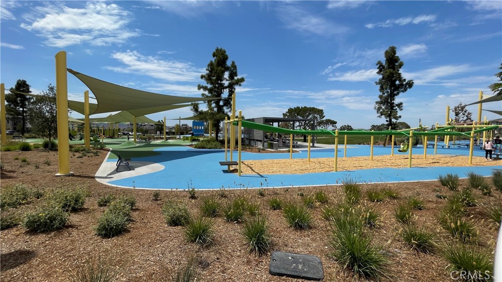 230 Sora Irvine, CA 92618 - Photo 43 of 52 a view of a swimming pool with an outdoor space and seating area