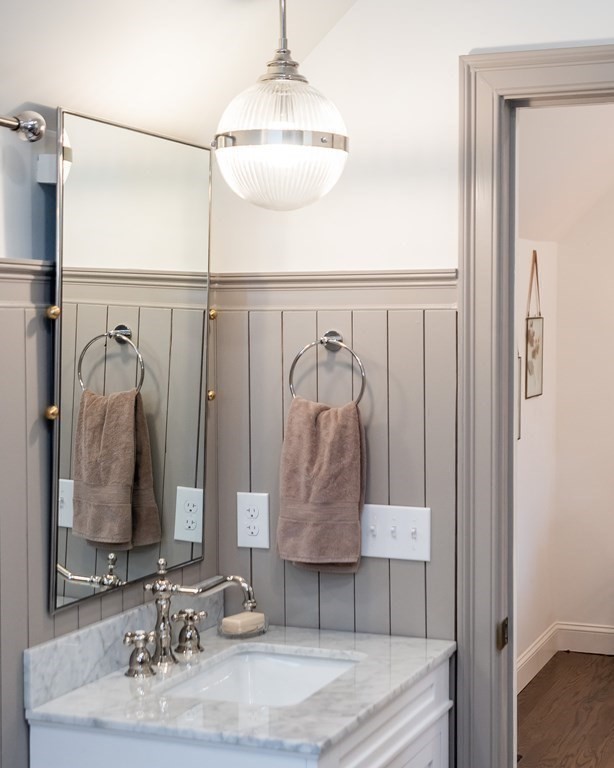 1051 Chesterfield Road Northampton, MA 01062 - Photo 31 of 42 a bathroom with a sink and a mirror