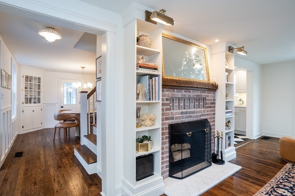 1051 Chesterfield Road Northampton, MA 01062 - Photo 8 of 42 a living room with furniture and a fireplace