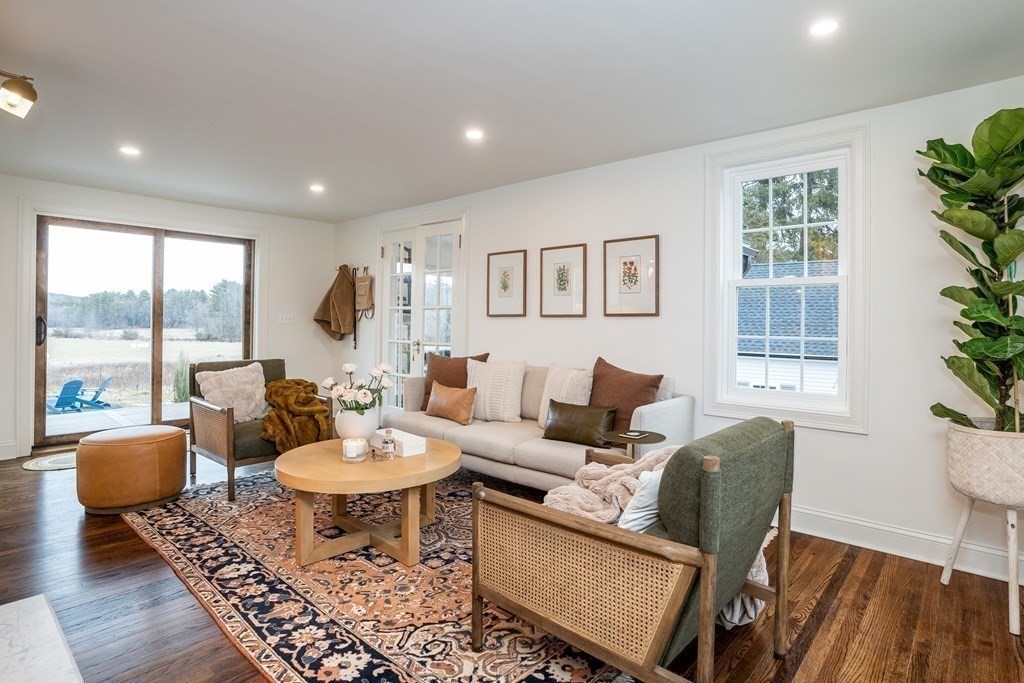 1051 Chesterfield Road Northampton, MA 01062 - Photo 10 of 42 a living room with furniture and a potted plant