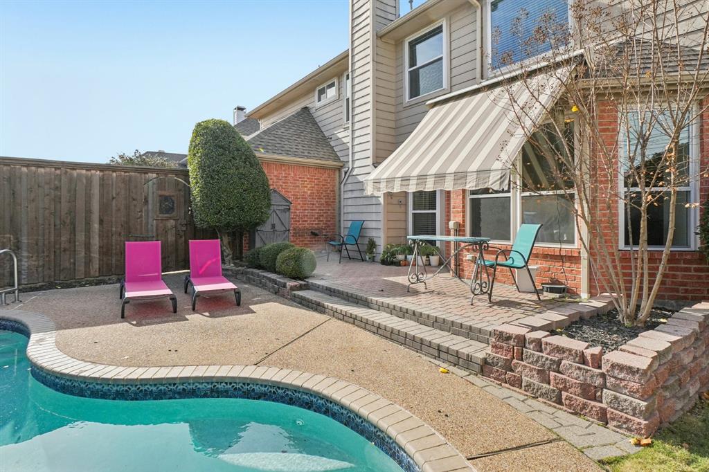 3110 Andrew Lane Carrollton, TX 75007 - Photo 31 of 36 a view of a house with backyard and sitting area
