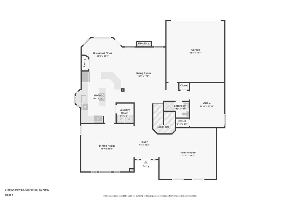 3110 Andrew Lane Carrollton, TX 75007 - Photo 35 of 36 a picture of a bathroom with mirror