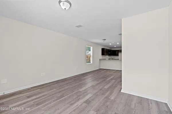 wooden floor in an empty room