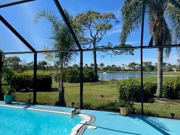 a view of a garden