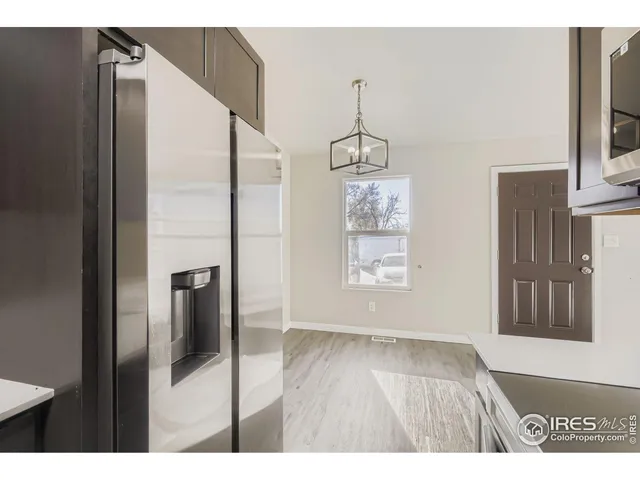 a view interior of a house wooden floor and windows