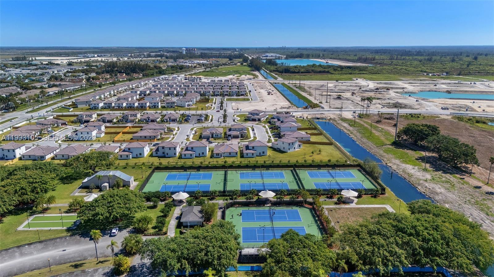 2425 Southeast 28th Drive, Unit 2425 Homestead, FL 33035 - Photo 74 of 98 a view of a city with an ocean