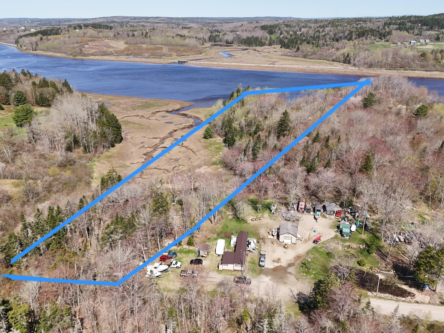 21 East Palmer Road Machiasport, ME 04655 - Photo 15 of 16 Approx. Property Lines