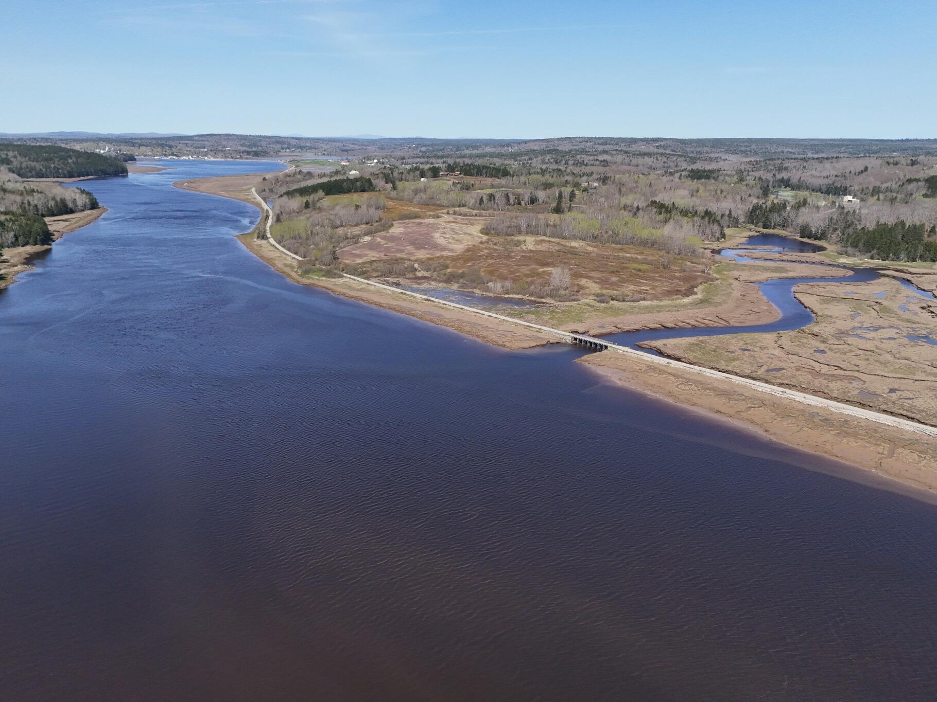 21 East Palmer Road Machiasport, ME 04655 - Photo 5 of 16 To LEFT up River