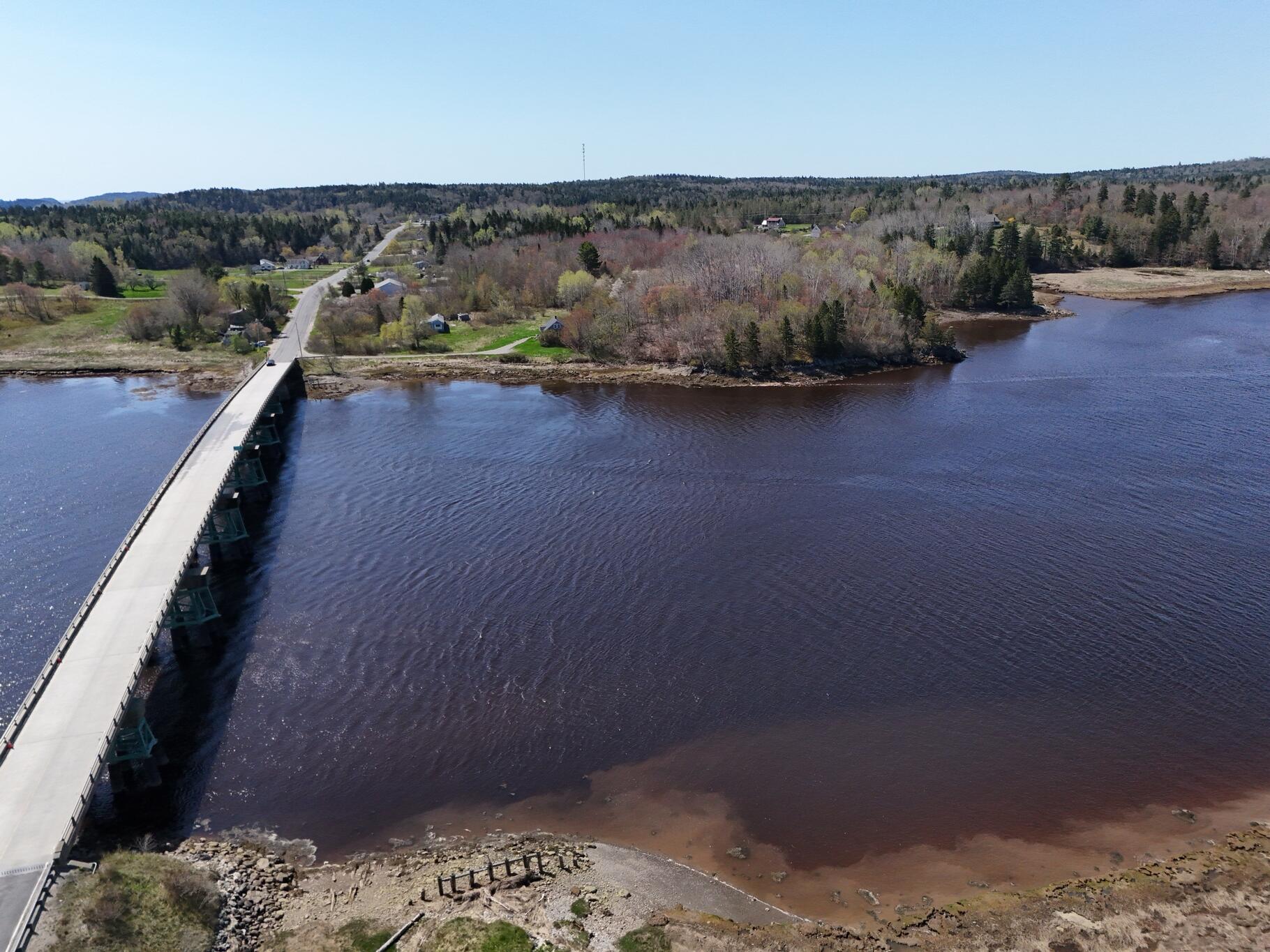 21 East Palmer Road Machiasport, ME 04655 - Photo 7 of 16 From Across River
