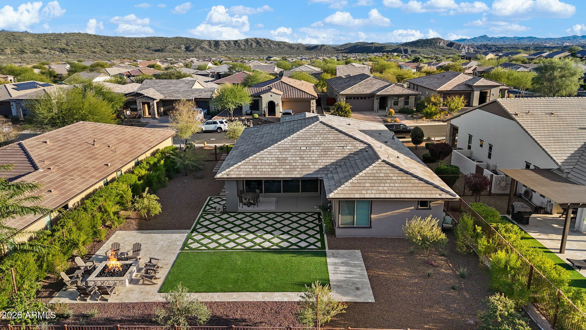 4638 Cactus Wren Road Wickenburg, AZ 85390 - Photo 23 of 31 an aerial view of multiple house