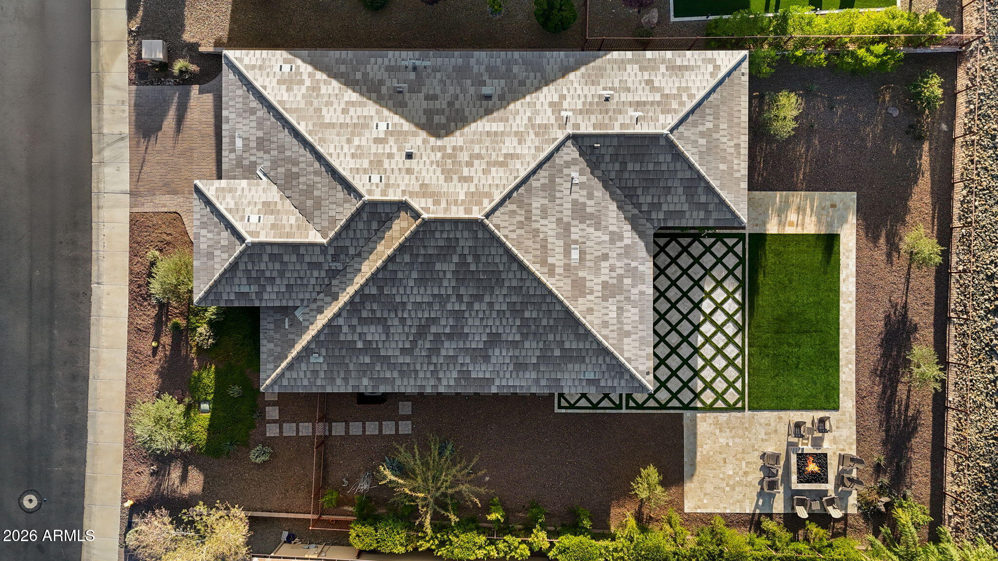 4638 Cactus Wren Road Wickenburg, AZ 85390 - Photo 26 of 31 an aerial view of a house