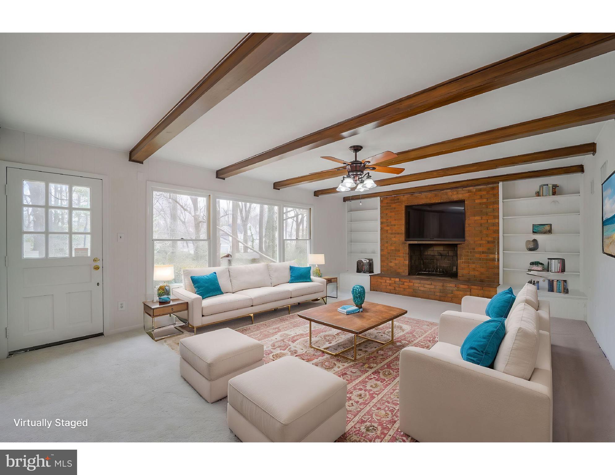 5017 Ravensworth Road Annandale, VA 22003 - Photo 5 of 40 a living room with furniture and a large window