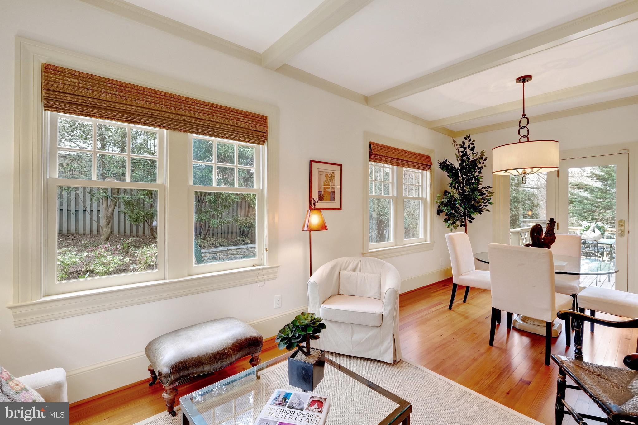 4501 30th Street Northwest Washington, DC 20008 - Photo 16 of 58 Family room is open to kitchen