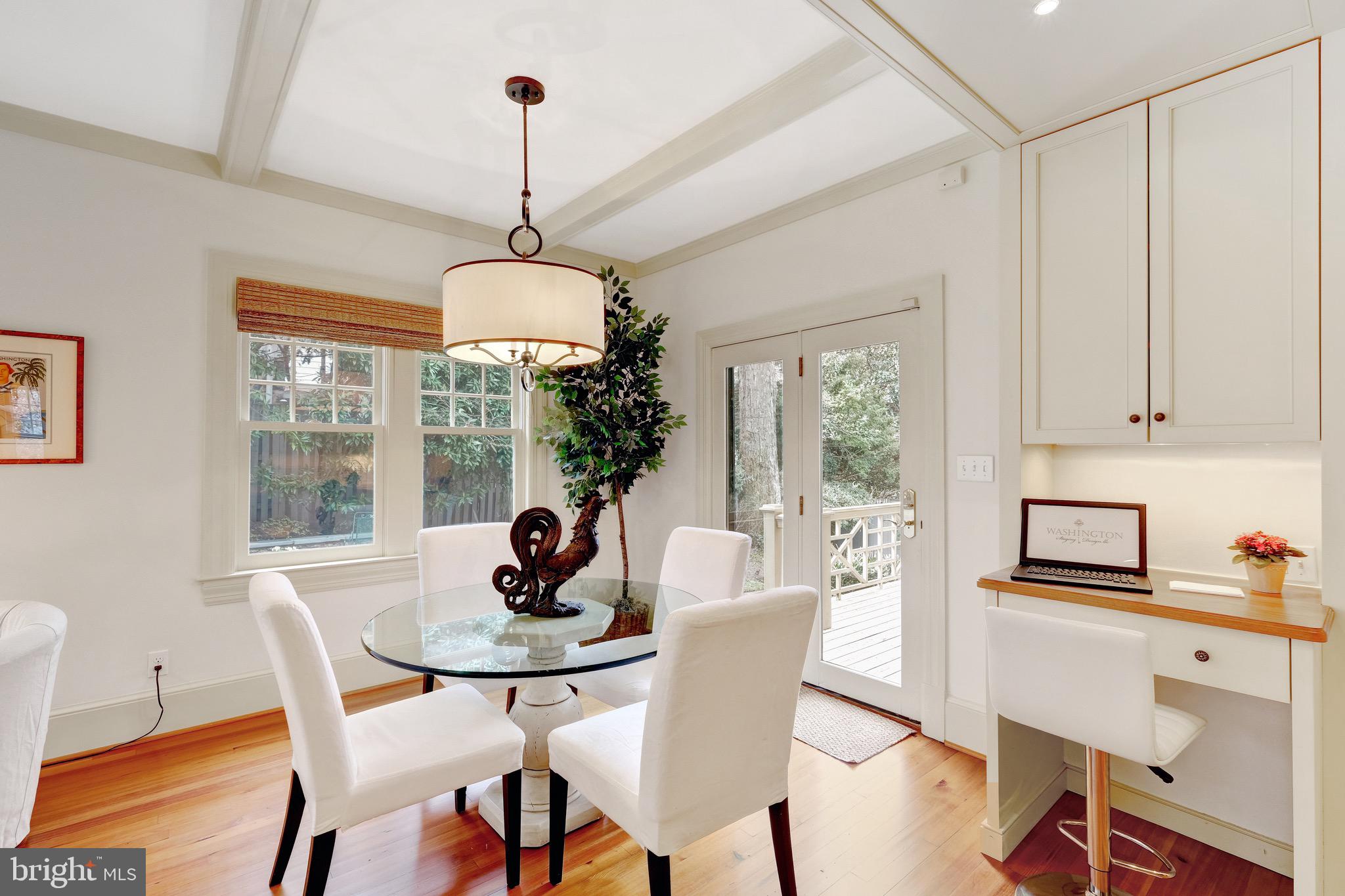 4501 30th Street Northwest Washington, DC 20008 - Photo 17 of 58 Informal dining or delightful breakfast room