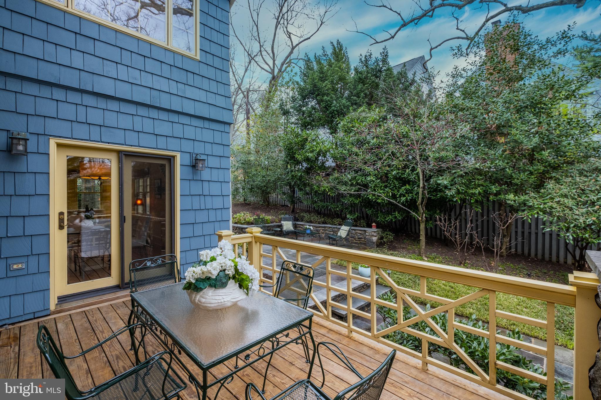 4501 30th Street Northwest Washington, DC 20008 - Photo 18 of 58 Dining deck off family room