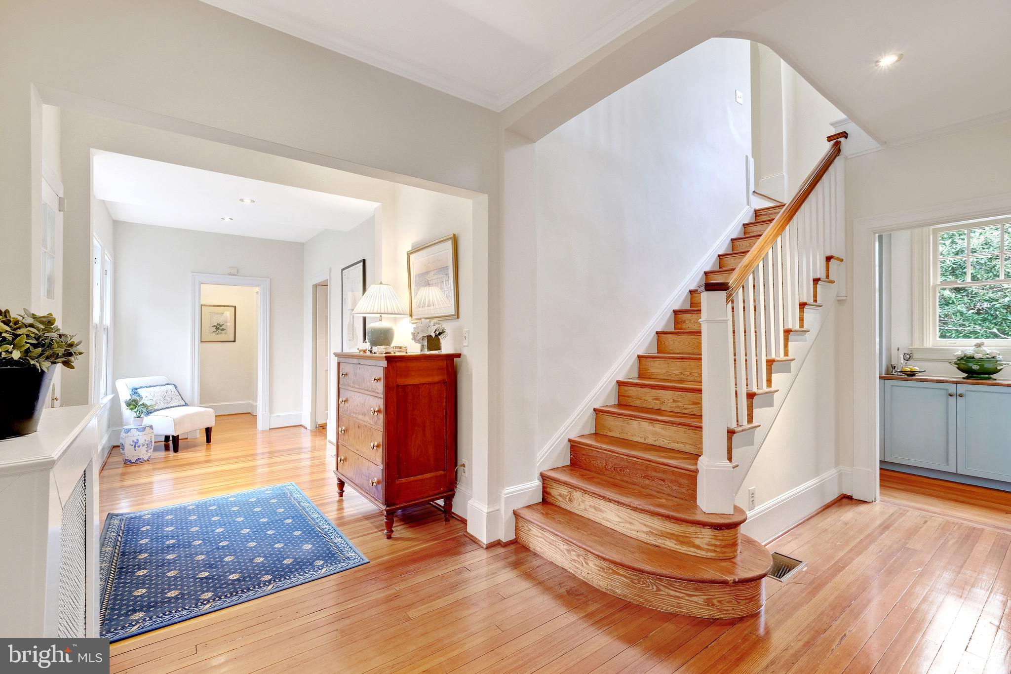 4501 30th Street Northwest Washington, DC 20008 - Photo 2 of 58 Welcoming foyer at anytime of day or night