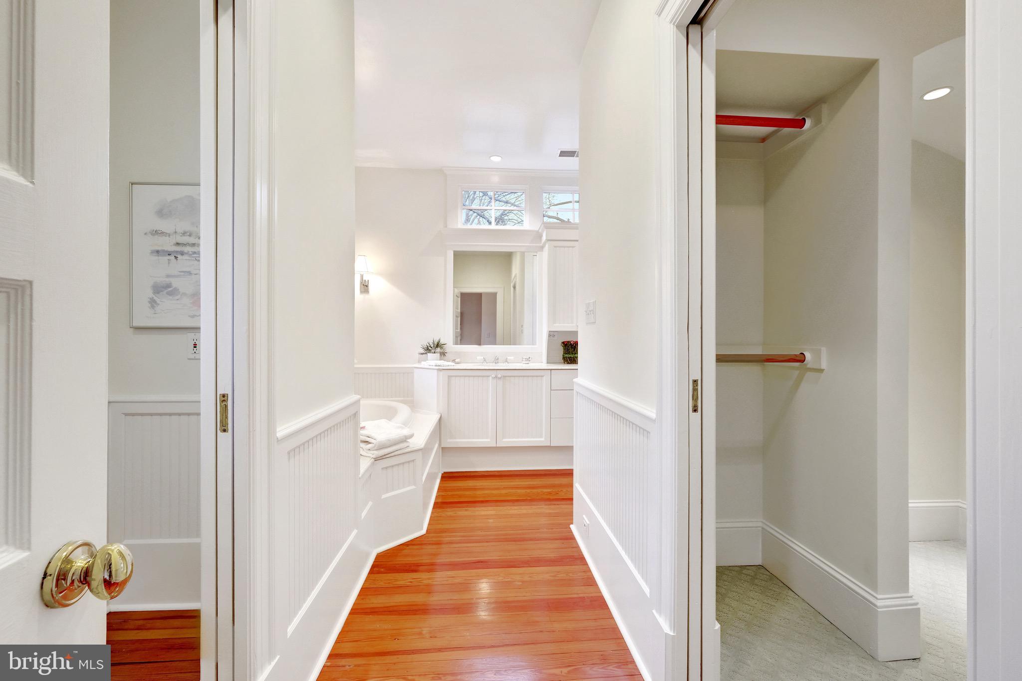 4501 30th Street Northwest Washington, DC 20008 - Photo 33 of 58 Primary bedroom suite has multiple closets