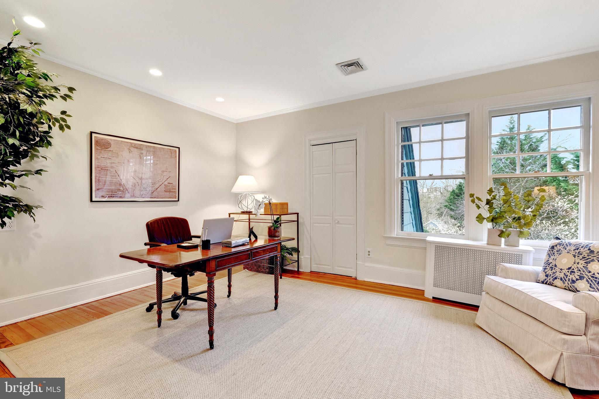 4501 30th Street Northwest Washington, DC 20008 - Photo 38 of 58 Bedroom 3 also make a great home office
