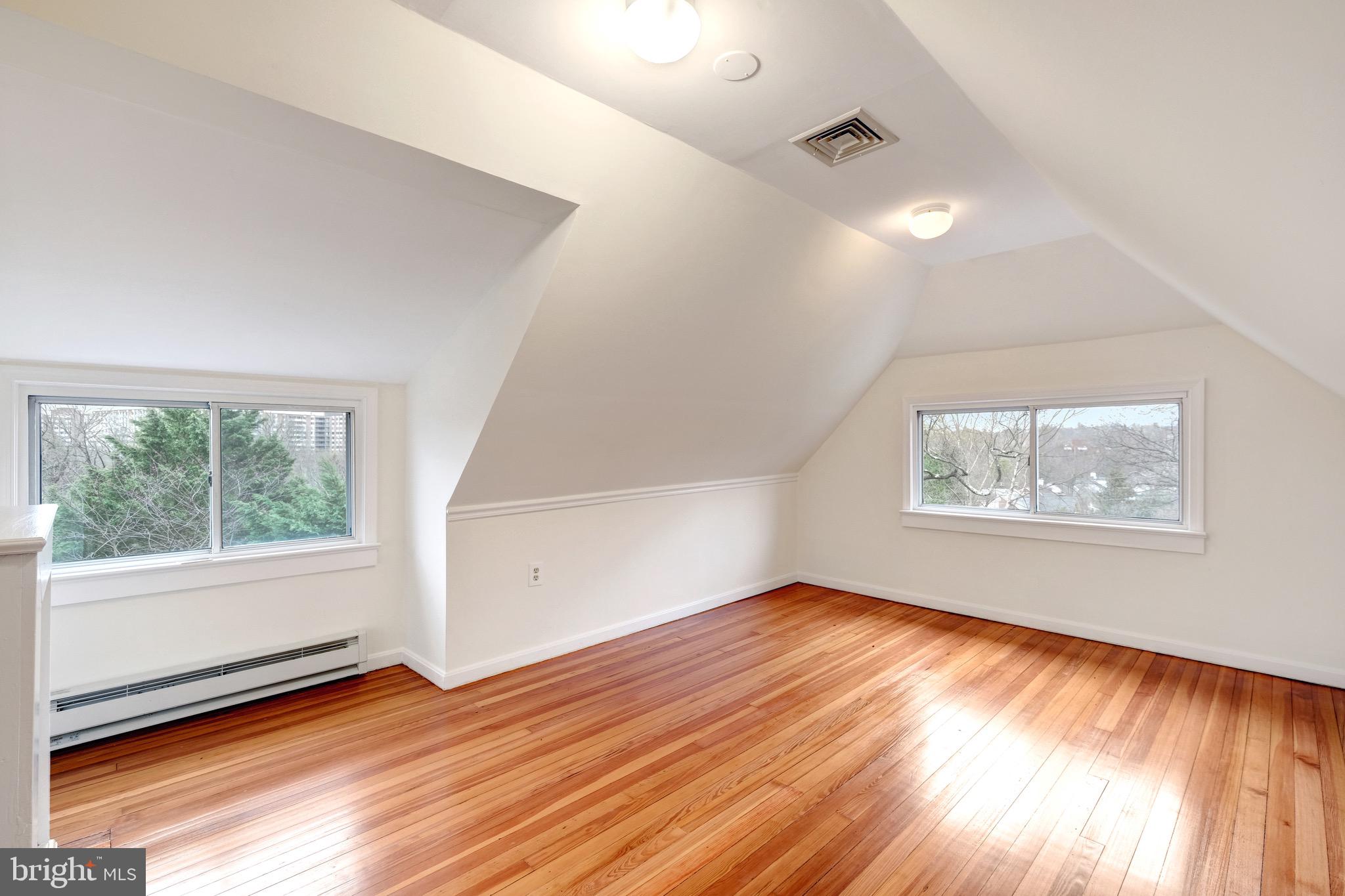 4501 30th Street Northwest Washington, DC 20008 - Photo 44 of 58 Bedroom 5 with gleaming wood floors