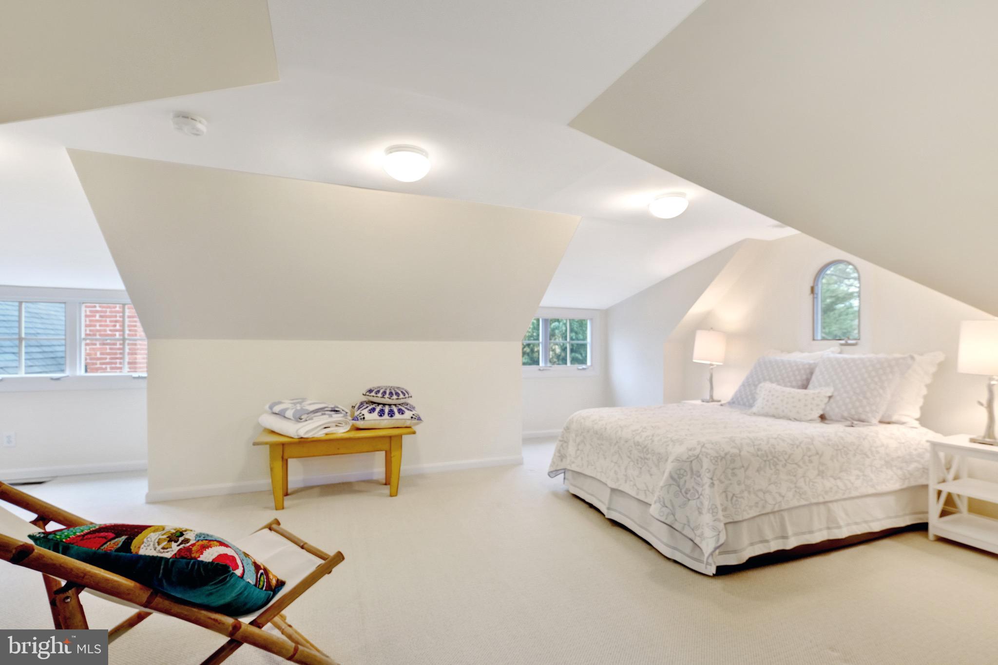 4501 30th Street Northwest Washington, DC 20008 - Photo 45 of 58 Bedroom 6 is cheerful and oh so quiet