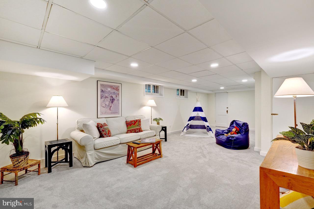 4501 30th Street Northwest Washington, DC 20008 - Photo 48 of 58 Lower level family room