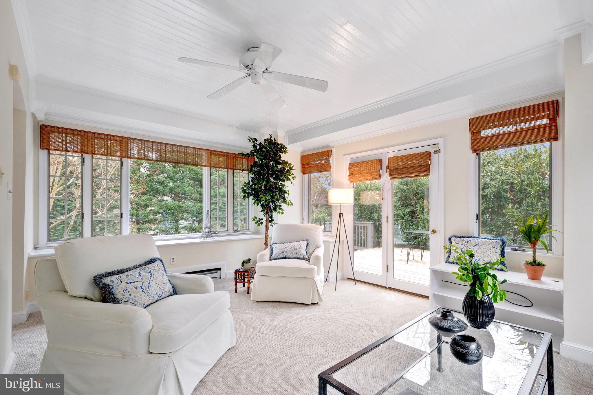 4501 30th Street Northwest Washington, DC 20008 - Photo 9 of 58 A sunroom for anytime of year