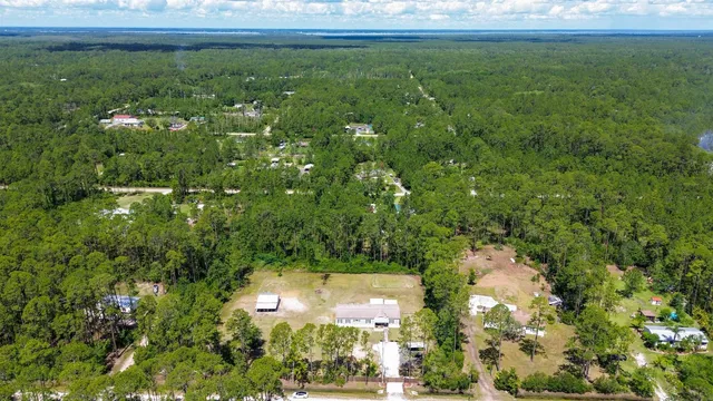 a view of an outdoor space and a yard