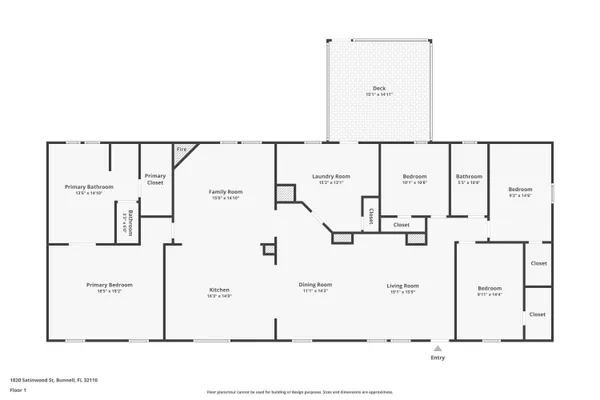 $339,000 | 1820 Satinwood Street, Bunnell, FL 32110